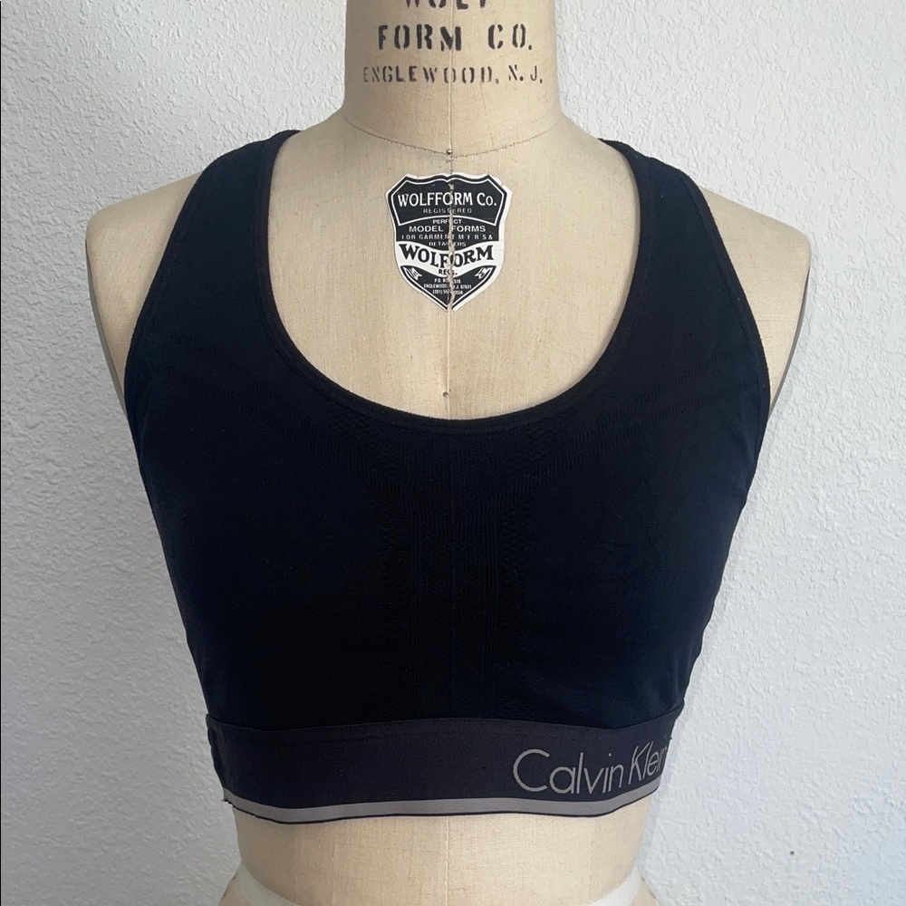 Calvin Klein Black Sports Bra
